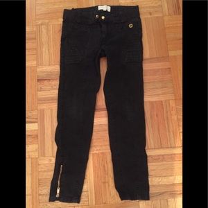 Gucci girls black skinny jeans Size 6